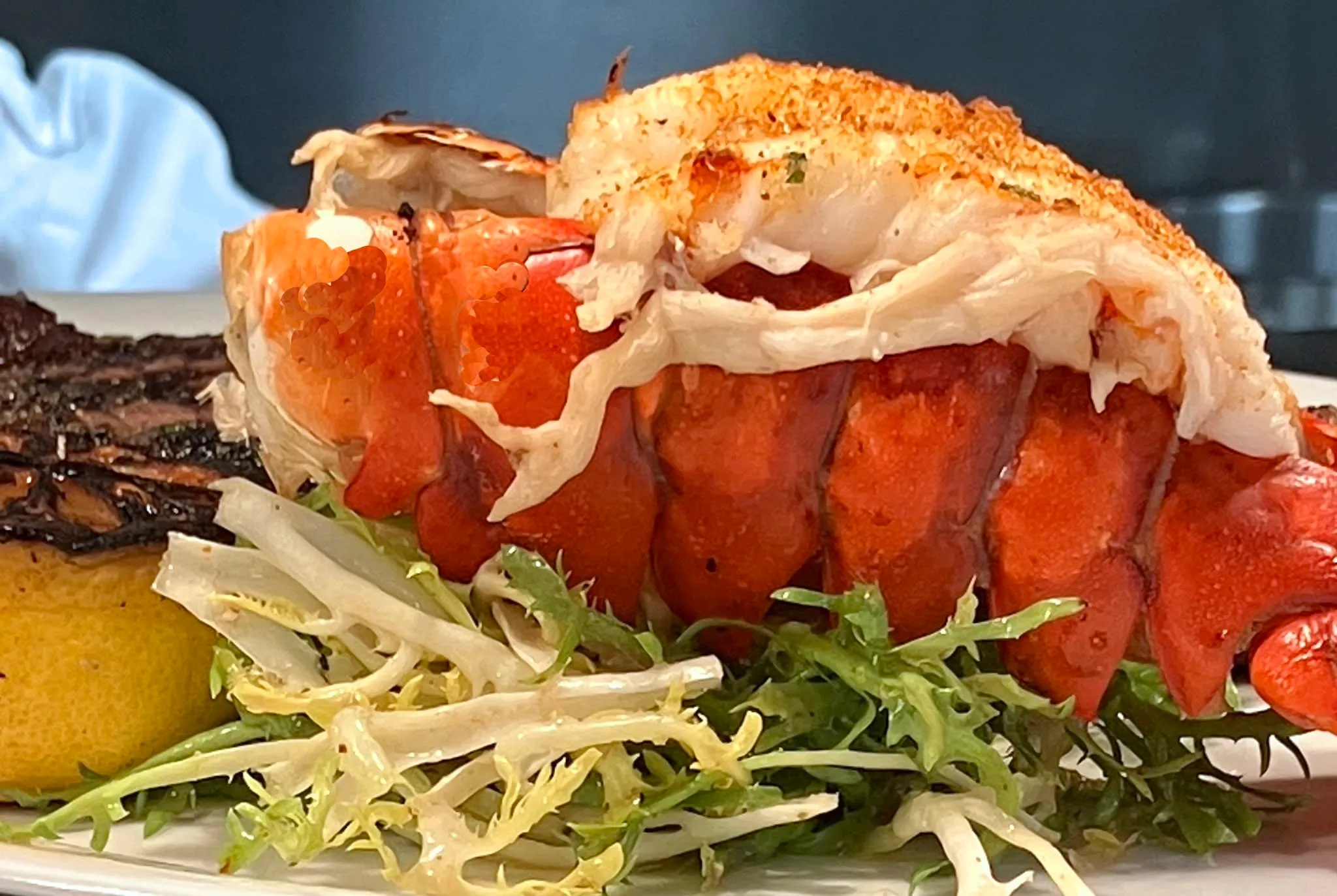 Lobster, plated